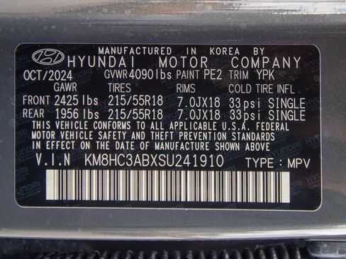Certified 2025 Hyundai Kona SEL FWD image 31
