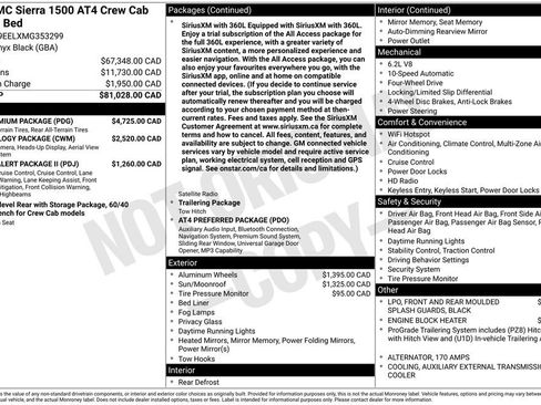 Used 2021 GMC Sierra 1500 AT4 w/ AT4 Premium Package AWD/4WD image 2