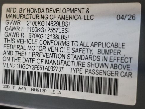 New 2026 Honda Accord Sport image 28
