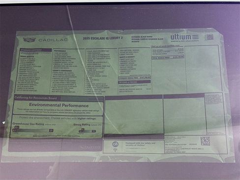 New 2025 Cadillac Escalade IQ Luxury 2 image 20