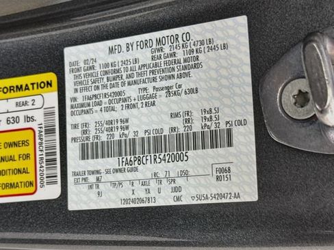 Used 2024 Ford Mustang GT Premium RWD image 28