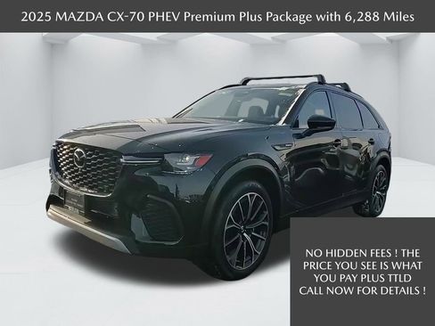 Certified 2025 MAZDA CX-70 Plug-In Hybrid w/ Premium Plus image 1