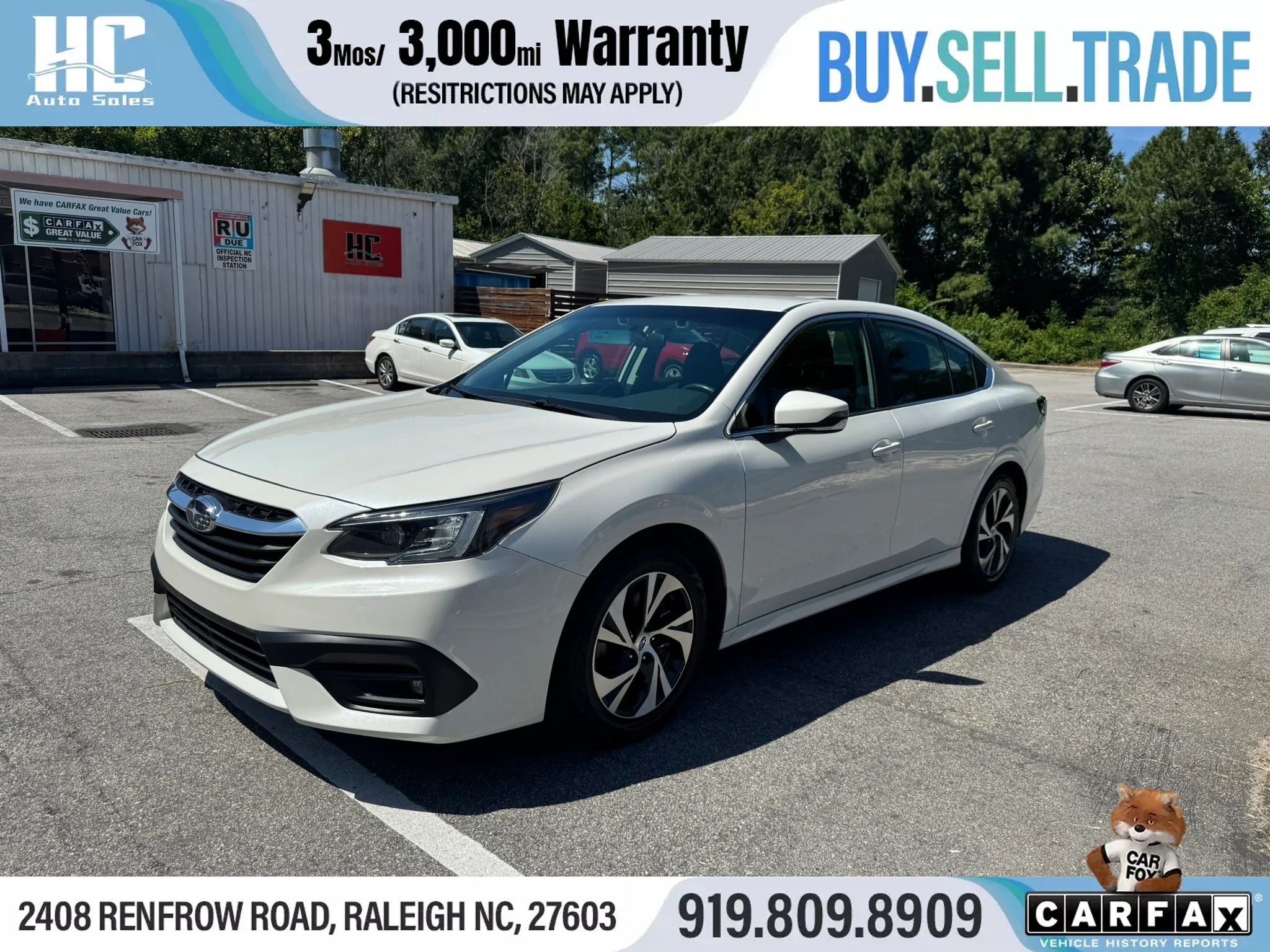 Used 2022 Subaru Legacy Premium AWD/4WD image 1