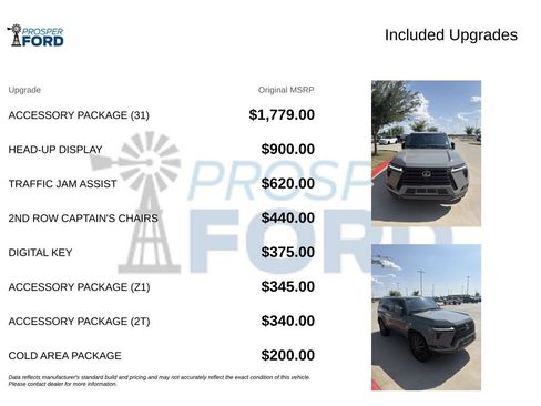 Used 2024 Lexus GX 550 w/ Accessory Package (31) AWD/4WD image 3