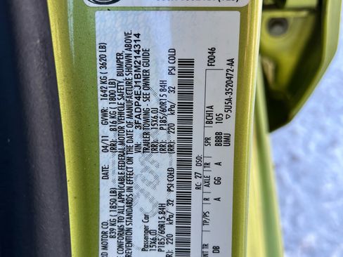 Used 2011 Ford Fiesta SE w/ 201A Rapid Spec Order Code image 29