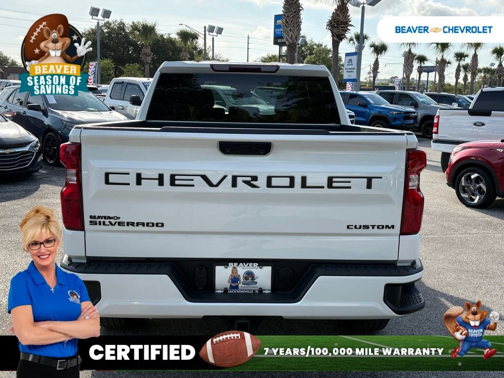 Used 2024 Chevrolet Silverado 1500 Custom AWD/4WD image 6