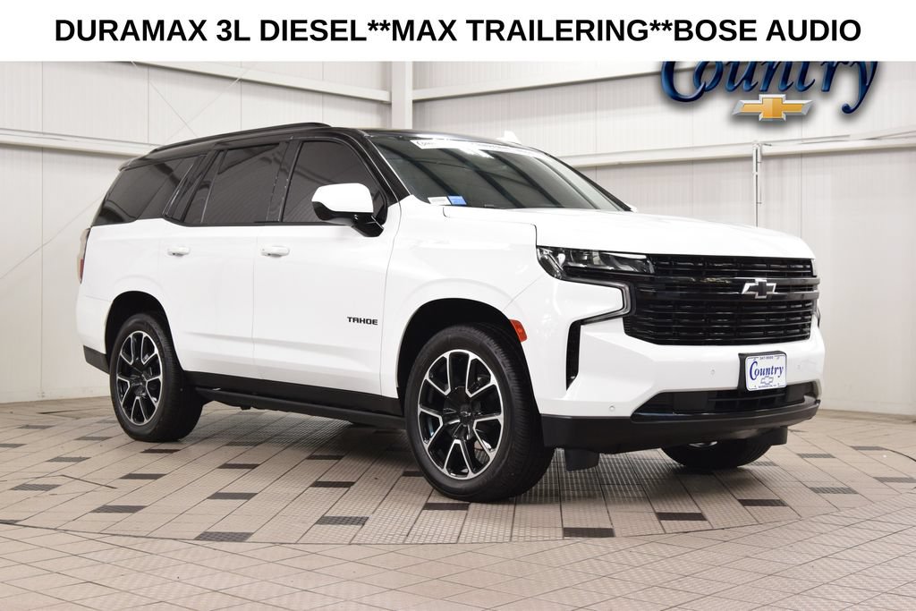 Used 2023 Chevrolet Tahoe RST w/ Max Trailering Package AWD/4WD image 1
