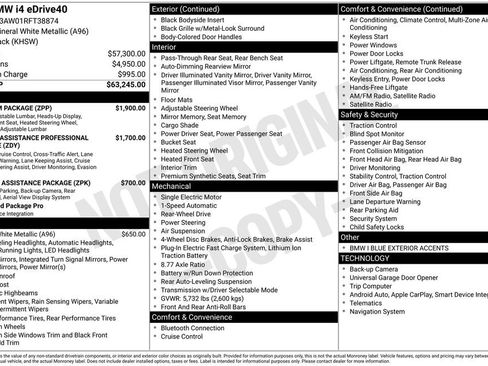 Used 2024 BMW i4 eDrive40 RWD image 4