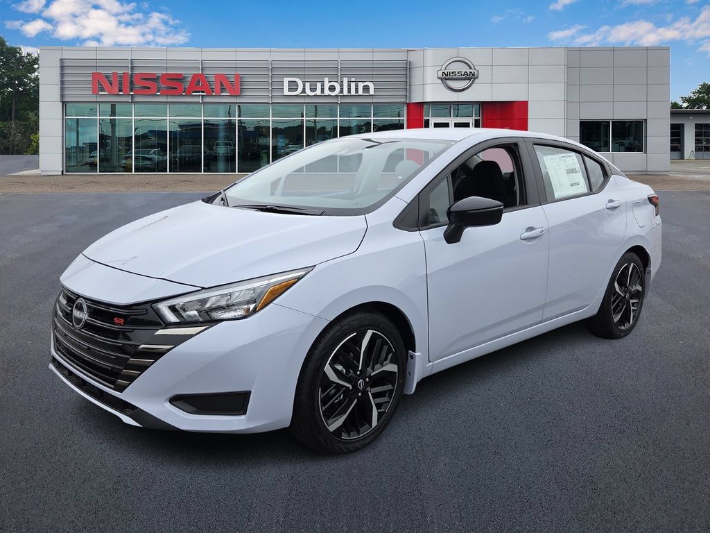 New 2025 Nissan Versa SR w/ Trunk Package FWD image 1