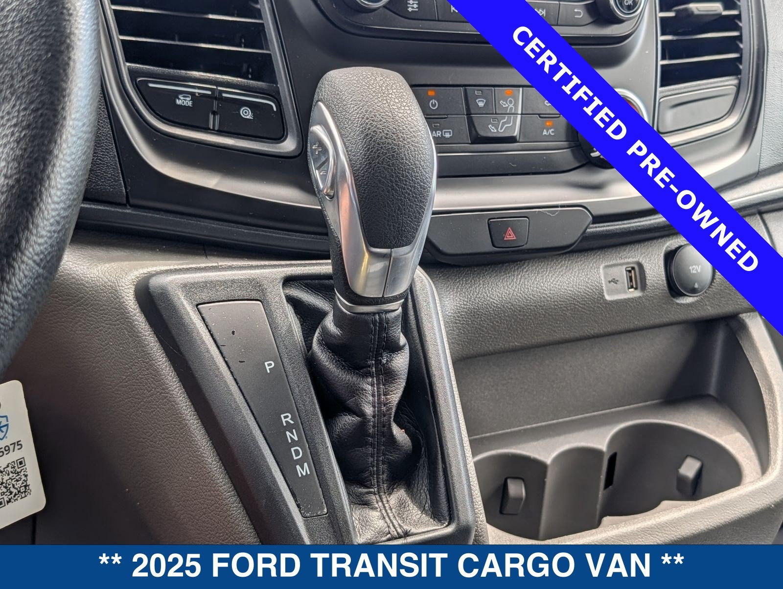 Certified 2025 Ford Transit 250 Low Roof w/ Exterior Upgrade Package RWD image 33