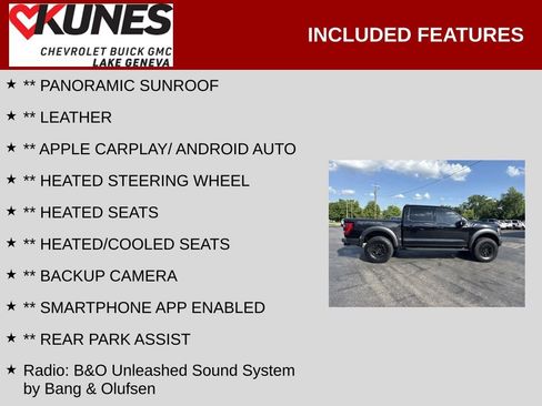 Used 2023 Ford F150 Raptor w/ Raptor 37 Performance Package AWD/4WD image 2