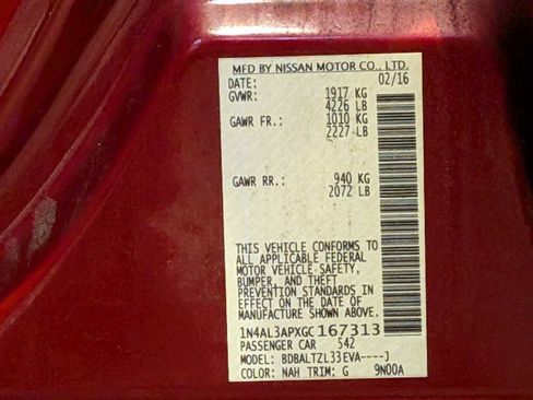 Used 2016 Nissan Altima 2.5 SL w/ 2.5 Technology Package image 31