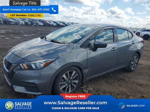 Used 2021 Nissan Versa SV FWD image 1