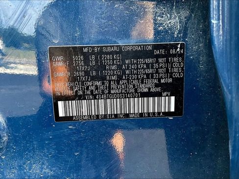 Used 2025 Subaru Outback Wilderness AWD/4WD image 17