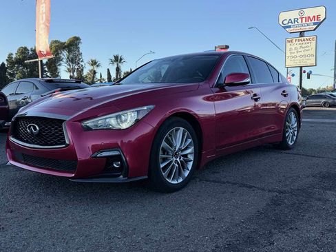 Used 2021 INFINITI Q50 Luxe w/ Cargo Package image 4
