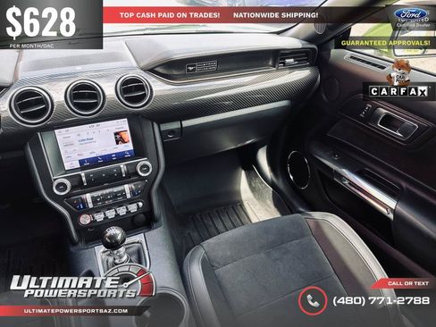 Used 2020 Ford Mustang GT Premium w/ Carbon Sport Interior Package RWD image 47