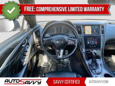 Used 2022 INFINITI Q50 Red Sport 400 w/ Carbon Fiber Package image 24