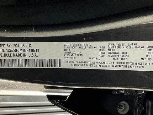 Used 2022 RAM 1500 Laramie image 45