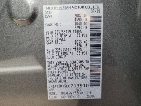 Used 2020 Nissan Rogue SL image 33