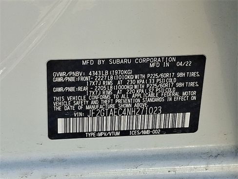 Used 2022 Subaru Crosstrek 2.0i Premium w/ Moonroof Package image 27