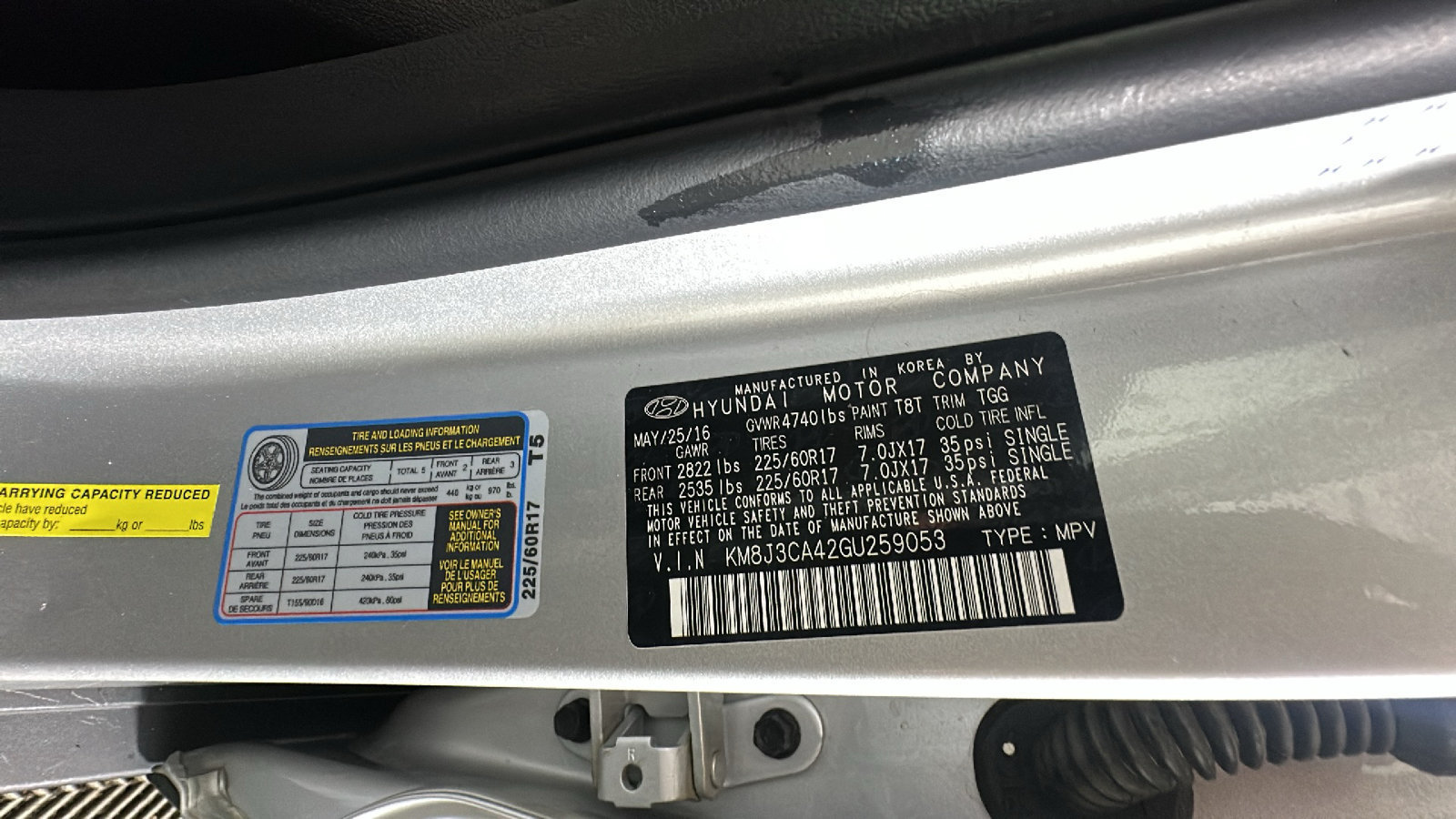 Used 2016 Hyundai Tucson SE w/ Option Group 02 AWD/4WD image 14