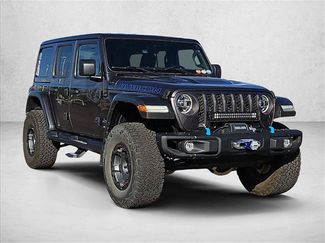 Used 2022 Jeep Wrangler Unlimited Rubicon 4xe w/ Steel Bumper Group AWD/4WD video 3