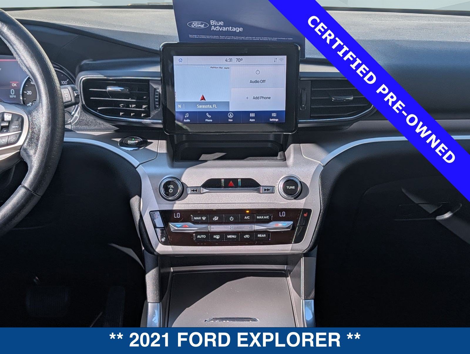 Certified 2021 Ford Explorer XLT w/ Equipment Group 202A AWD/4WD image 20
