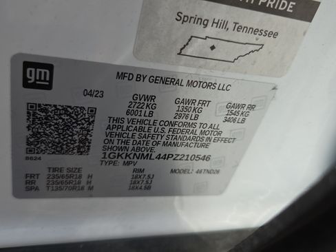 Used 2023 GMC Acadia SLT FWD image 20