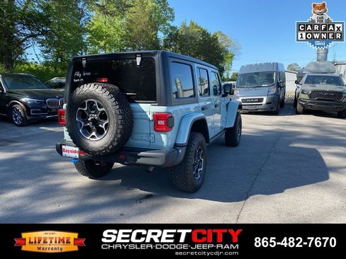 Used 2023 Jeep Wrangler Unlimited Rubicon 4xe w/ Steel Bumper Group AWD/4WD image 6