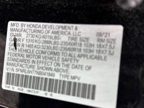Used 2022 Honda Odyssey EX-L image 28