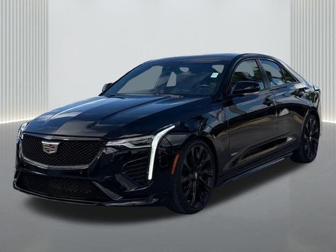 Used 2023 Cadillac CT4 V w/ Climate Package RWD image 1