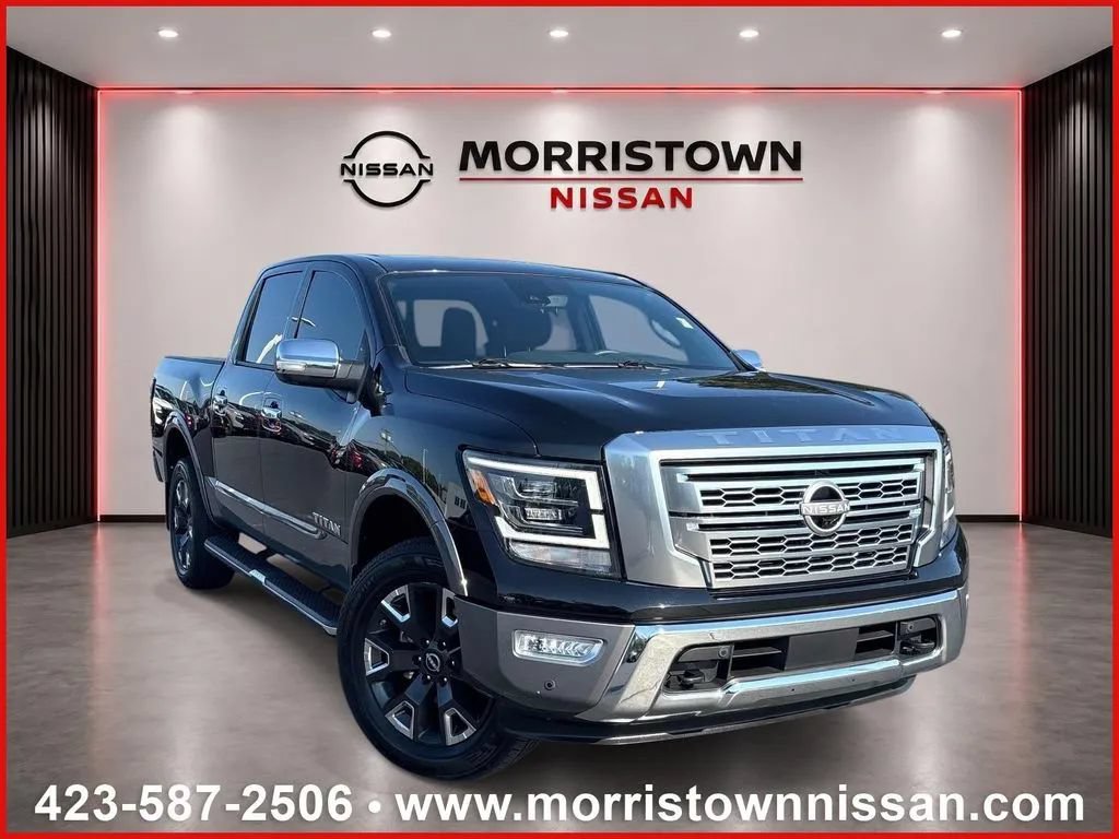 Used 2023 Nissan Titan Platinum Reserve w/ Moonroof Package AWD/4WD image 1