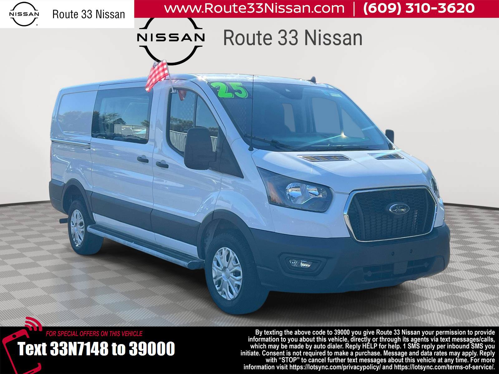 Used 2025 Ford Transit 250 Low Roof w/ Exterior Upgrade Package RWD image 1