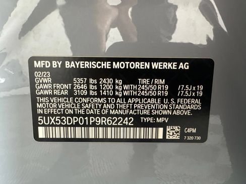 Certified 2023 BMW X3 xDrive30i w/ M Sport Package AWD/4WD image 35