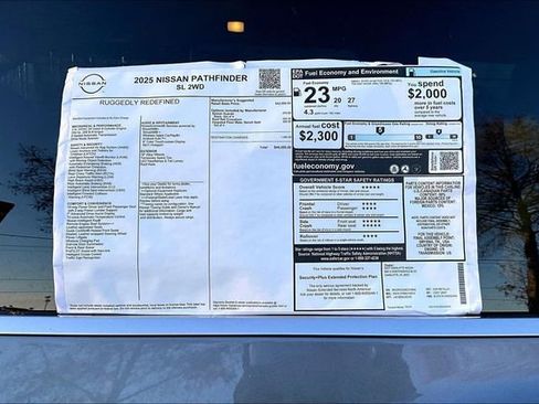 New 2025 Nissan Pathfinder SL image 14
