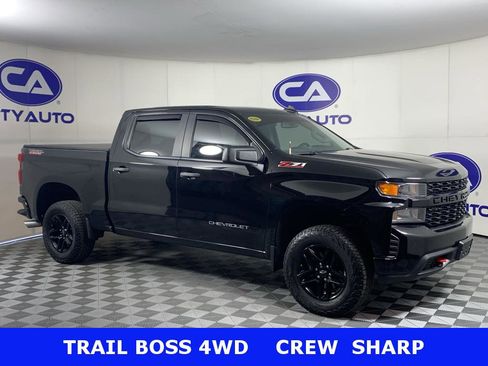 Used 2020 Chevrolet Silverado 1500 Custom Trail Boss w/ Custom Convenience Package AWD/4WD image 1