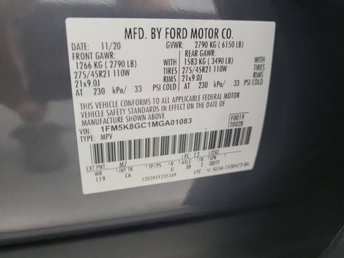 Used 2021 Ford Explorer ST w/ Equipment Group 401A AWD/4WD image 33