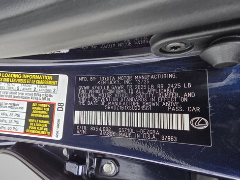 New 2025 Lexus ES 350 w/ Premium Package image 29