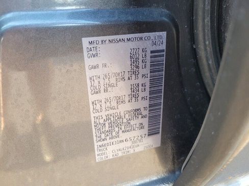 Used 2024 Nissan Frontier Pro-X image 25