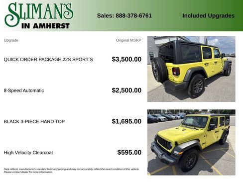 Used 2024 Jeep Wrangler Unlimited Sport AWD/4WD image 11