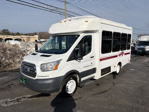 Used 2017 Ford Transit 350 T-350 DRW 138 WB 10360 GVWR w/ Shuttle Bus Prep Package image 3