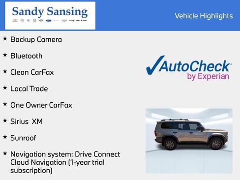 Used 2025 Toyota Land Cruiser w/ Premium Package AWD/4WD image 7