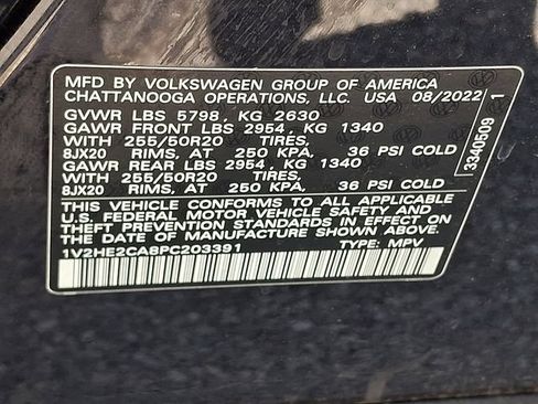 Used 2023 Volkswagen Atlas Cross Sport SE AWD/4WD image 35