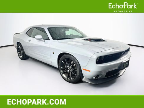 Used 2021 Dodge Challenger R/T Scat Pack w/ Shaker Package RWD image 1