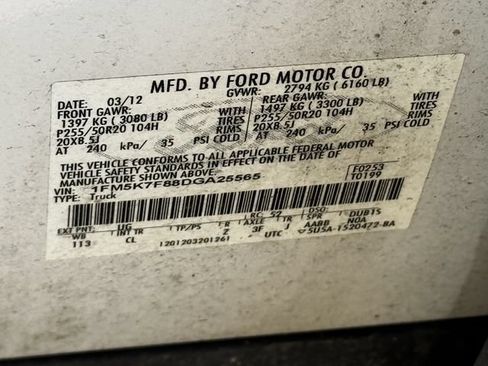 Used 2013 Ford Explorer Limited FWD image 9