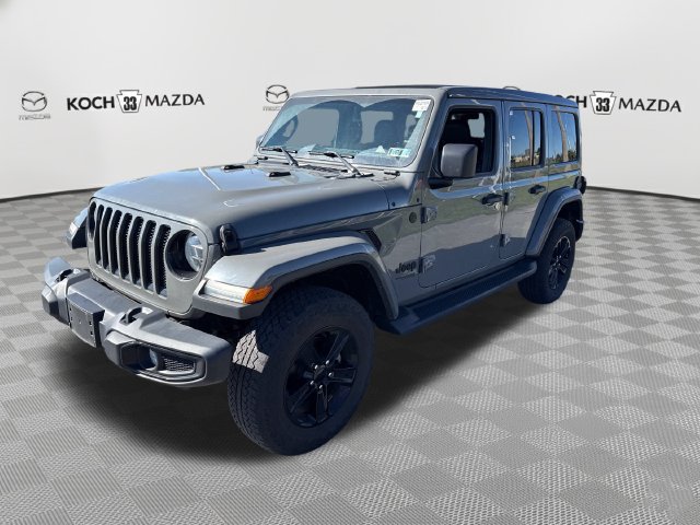 Used 2021 Jeep Wrangler Unlimited Sahara AWD/4WD image 3
