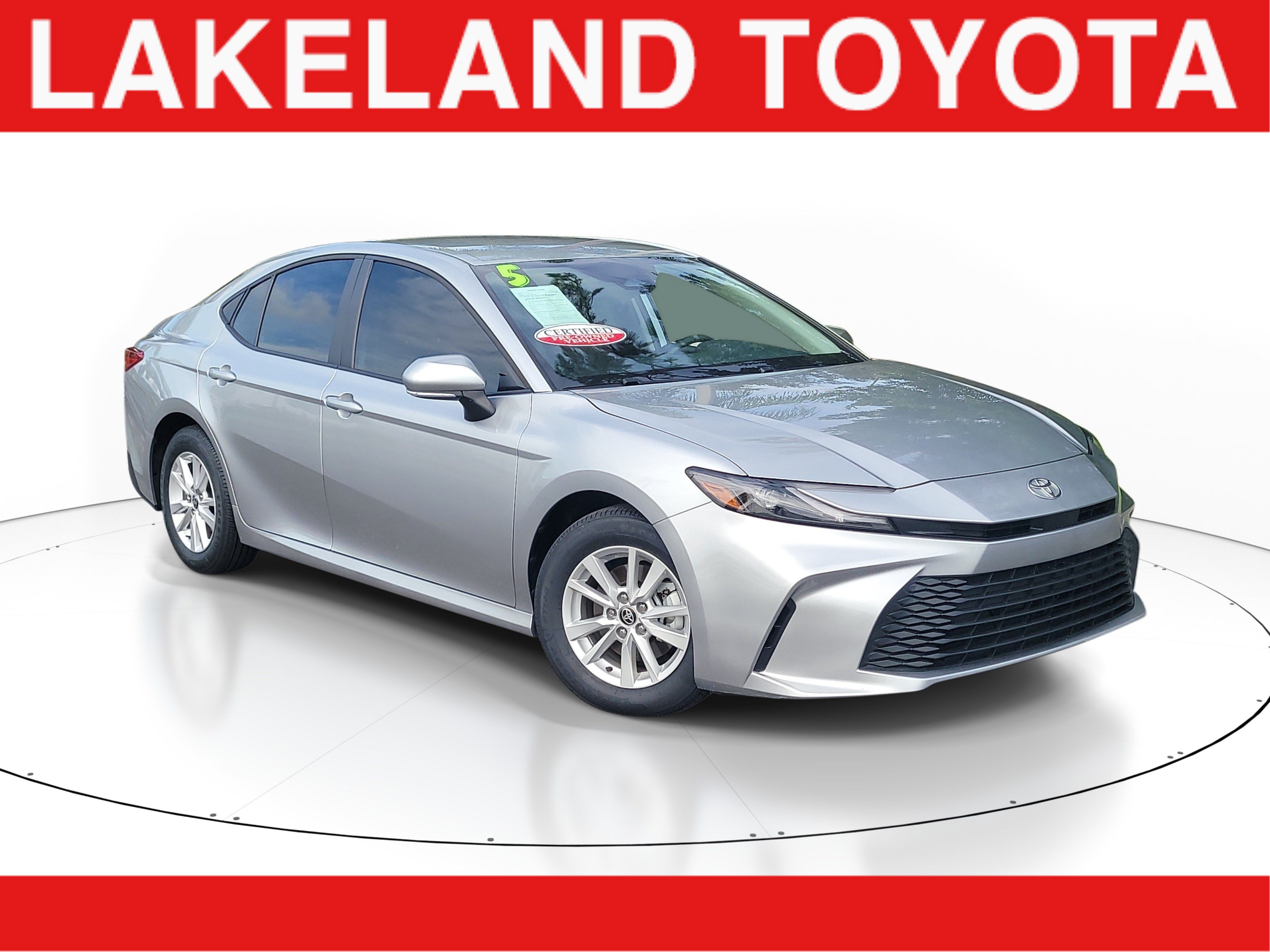 Certified 2025 Toyota Camry LE FWD image 1