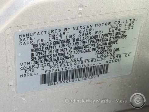 Used 2018 Nissan Kicks SR w/ Exterior Package image 11