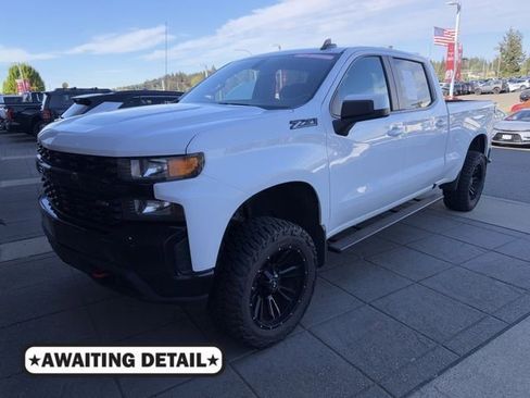 Used 2021 Chevrolet Silverado 1500 Custom Trail Boss AWD/4WD image 1