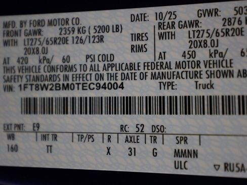 Used 2026 Ford F250 Platinum w/ Platinum Plus Package image 63